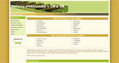 Desktop Screenshot of cs-servisyelektroniky.com